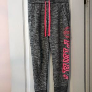 Pink brand joggers